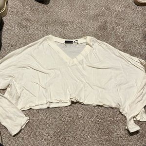 Urban Outfitters Out From Under Cropped Long Sleeve shirt